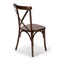 Atlas Commercial Products Madison Cross Back Chair, Mark II, Fruitwood XBC45FW - alternate 4